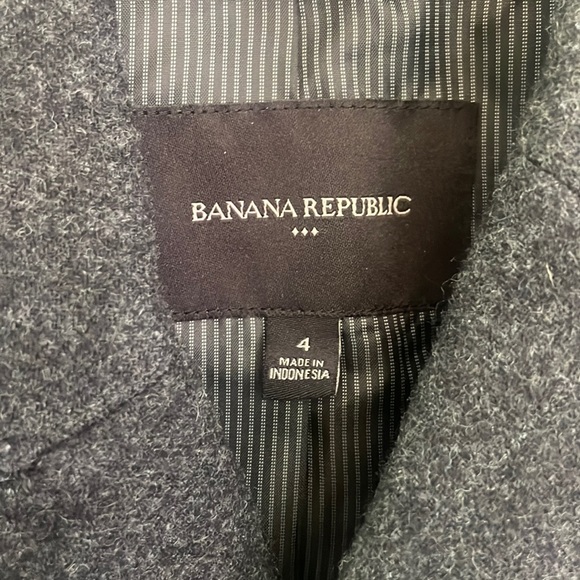Banana Republic Grey Blazer - Picture 2 of 5